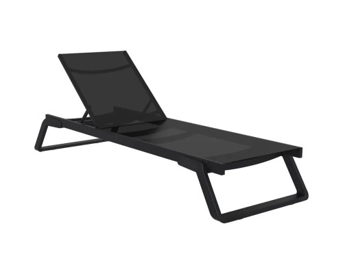 Шезлонг Siesta Tropic, чорний