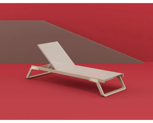 Шезлонг Siesta Tropic, бежевий Шезлонг Siesta Tropic, бежевий