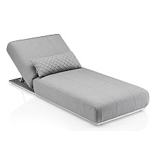 Лежак KETTLER EGO 0105314-7100, 210 х 90 х 33 см - сірий