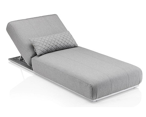 Лежак KETTLER EGO 0105314-7100, 210 х 90 х 33 см - сірий