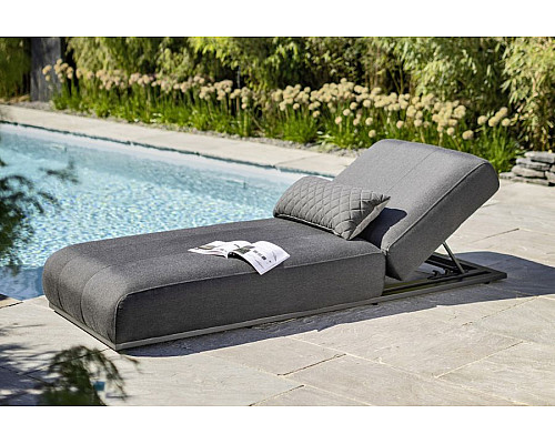 Лежак KETTLER EGO 0105314-7700, 210 х 90 х 33 см - темно-сірий