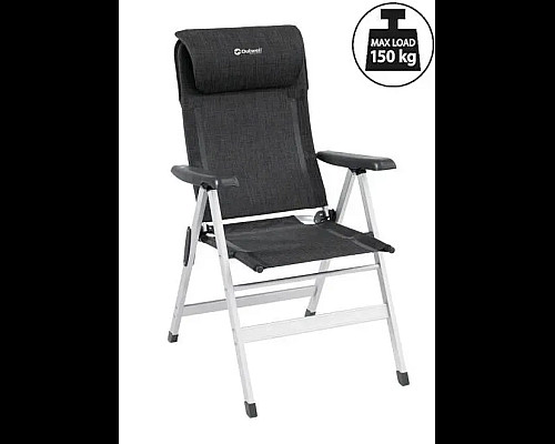 Крісло кемпінгове Outwell Milton, чорно-сірий
