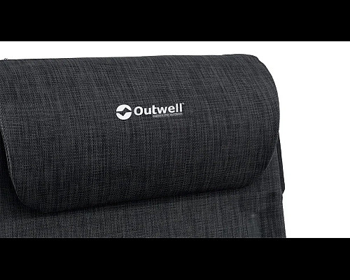 Крісло кемпінгове Outwell Milton, чорно-сірий