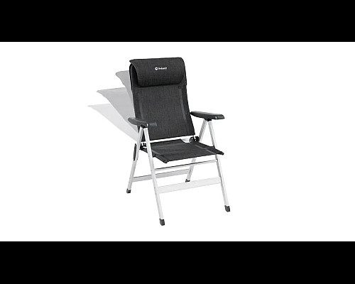Крісло кемпінгове Outwell Milton, чорно-сірий