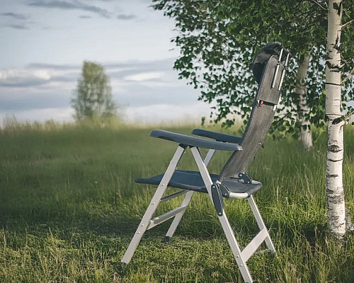 Крісло кемпінгове Outwell Milton, чорно-сірий