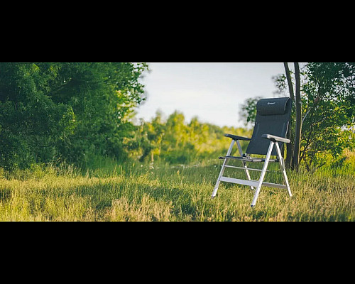 Крісло кемпінгове Outwell Milton, чорно-сірий