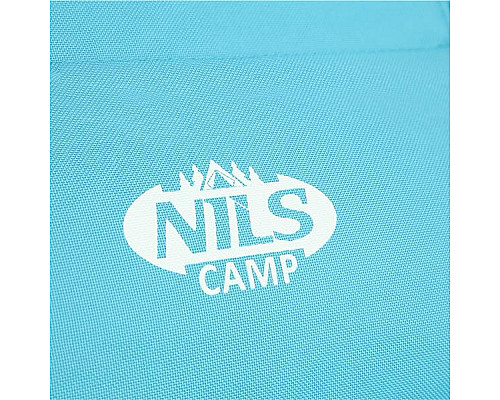 Пляжний стілець з подушкою NILS CAMP NC3130, блакитний Пляжний стілець з подушкою NILS CAMP NC3130, блакитний