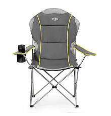 Крісло для кемпінгу NILS CAMP NC3080, сіро-лаймове