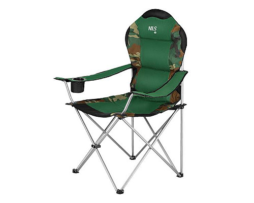 Крісло для кемпінгу NILS CAMP NC3080 камуфляжний