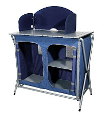 Шафа для кемпінгу складна FERRINO Quick Plus 90 x 80 x 50,5 см - синя