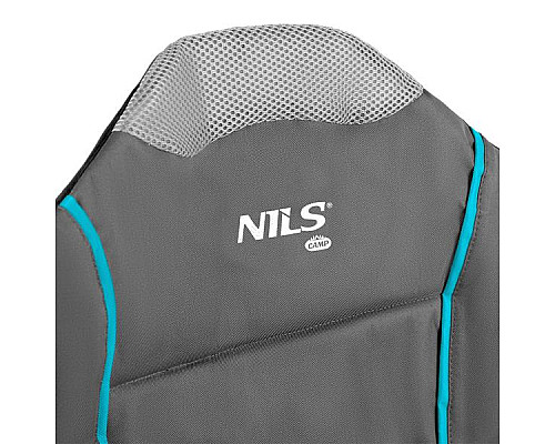 Крісло для кемпінгу NILS CAMP NC3080, сіре