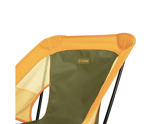Крісло для кемпінгу Helinox Chair One (re), зелено-помаранчеве