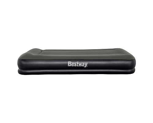 Матрац надувний Bestway 67699 203x152 см, чорно-сірий