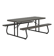 Стіл садовий LIFETIME і дві лавки 183 см 60112