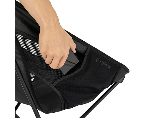 Крісло для кемпінгу Helinox Chair One Highback (re), Blackout Edition - чорне