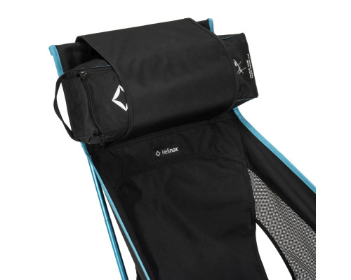 Крісло для кемпінгу Helinox Chair One Highback (re), чорно-синє