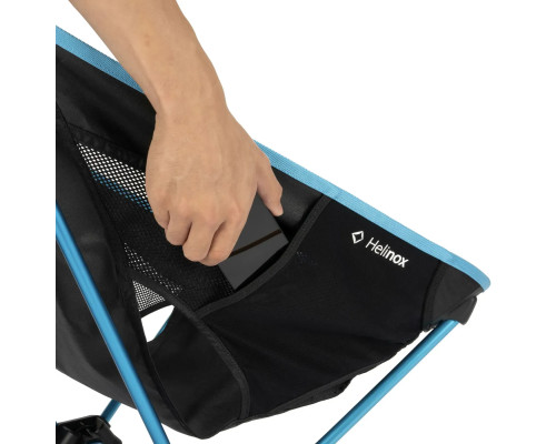 Крісло для кемпінгу Helinox Chair One Highback (re), чорно-синє