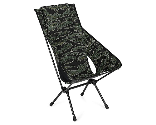 Крісло для кемпінгу Helinox Chair One Highback (re), чорно-зелене