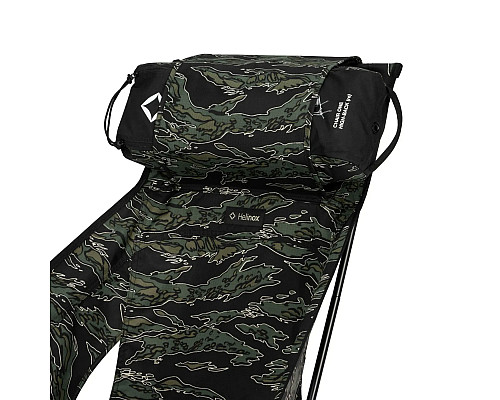 Крісло для кемпінгу Helinox Chair One Highback (re), чорно-зелене