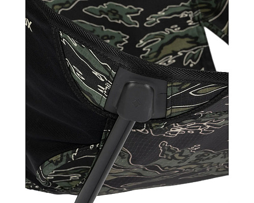 Крісло для кемпінгу Helinox Chair One Highback (re), чорно-зелене