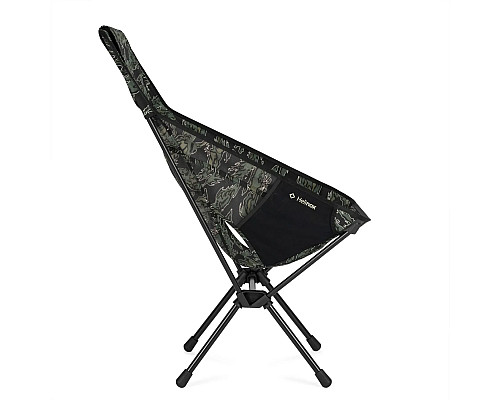 Крісло для кемпінгу Helinox Chair One Highback (re), чорно-зелене