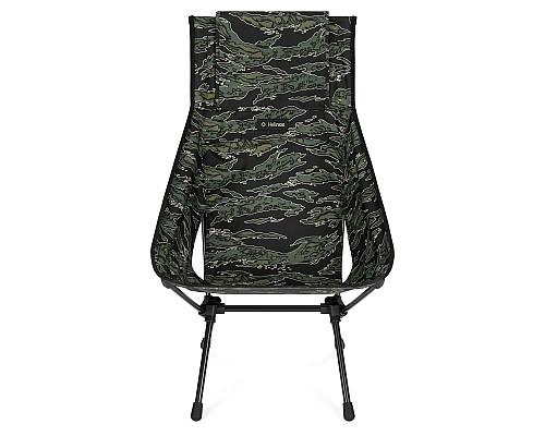 Крісло для кемпінгу Helinox Chair One Highback (re), чорно-зелене