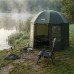 Крісло рибальське NILS CAMP NC2703, зелено-чорне
