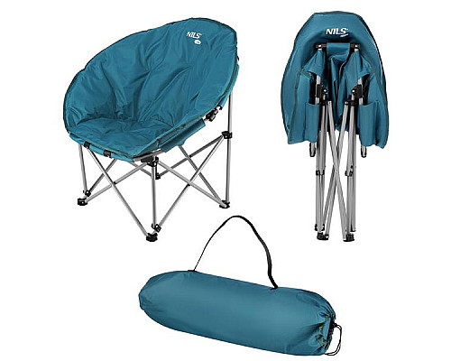 Крісло для кемпінгу NILS CAMP NC3070, зелене