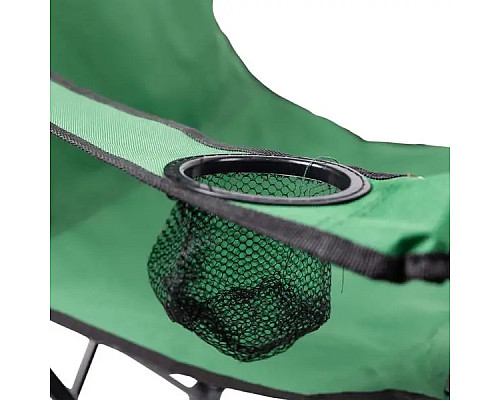 Крісло для кемпінгу складне LUGI SJ-0014GR, зелене