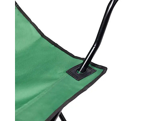Крісло для кемпінгу складне LUGI SJ-0014GR, зелене