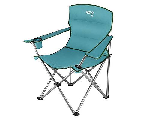 Крісло для кемпінгу NILS CAMP NC3079, бірюзове