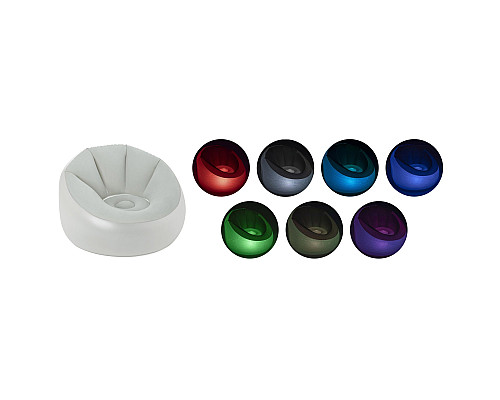 Крісло надувне LED Bestway 75086 102 х 97 х 71 см