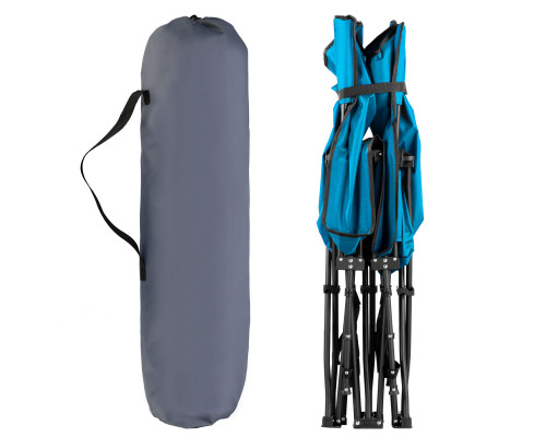 Ліжко кемпінгове NILS CAMP NC2701 188 х 67 х 38 см, синє