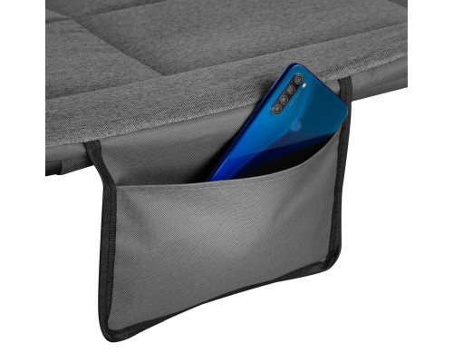 Ліжко кемпінгове NILS CAMP NC2720 200 х 60 х 44 см, сіре