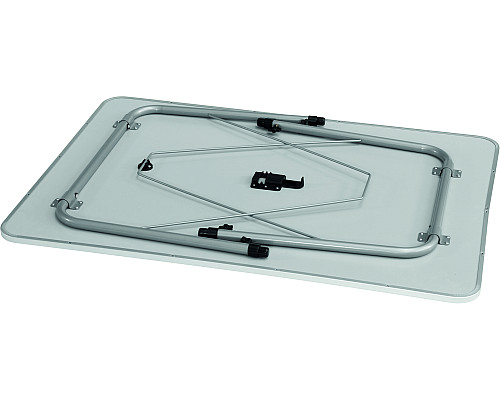 Стіл розкладний Easy Camp Menton L Brown 540028, 70 x 100 x 50-68 см - жовтий