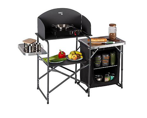 Кемпінгова шафа з вітрозахистом NILS CAMP NC3041