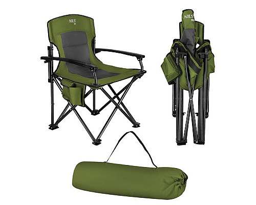 Крісло для кемпінгу NILS CAMP NC3075, зелене
