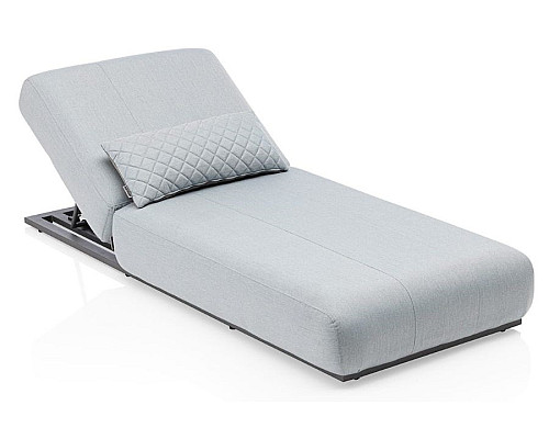 Лежак KETTLER EGO 0105314-7830, 210 х 90 х 33 см - сірий