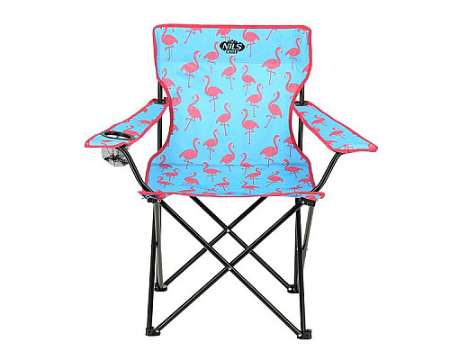 Крісло для кемпінгу NILS CAMP NC3045 Flamingo