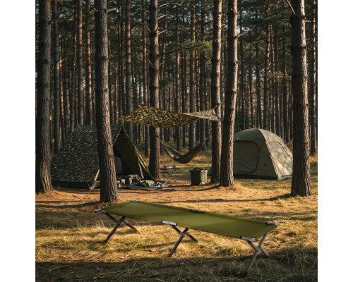 Ліжко кемпінгове NILS CAMP NC2756 200 х 60 х 44 см, зелене
