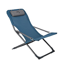 Крісло для кемпінгу NILS CAMP NC3022, 132 х 60 х 15 см - синє