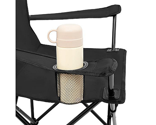 Крісло для кемпінгу NILS CAMP NC3301, чорне