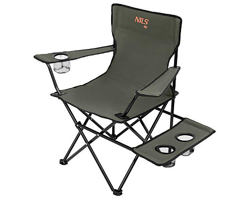 Крісло для кемпінгу NILS CAMP NC3301, хакі