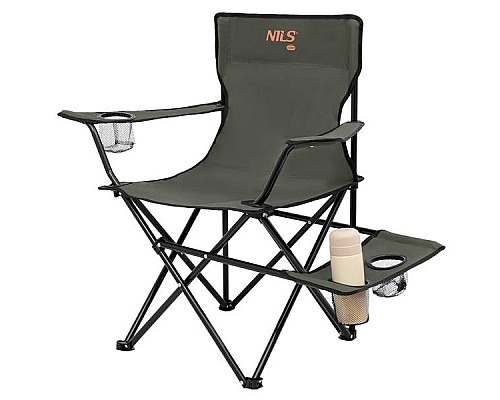 Крісло для кемпінгу NILS CAMP NC3301, хакі