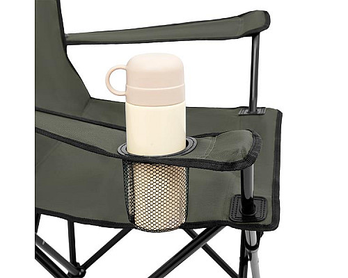 Крісло для кемпінгу NILS CAMP NC3301, хакі