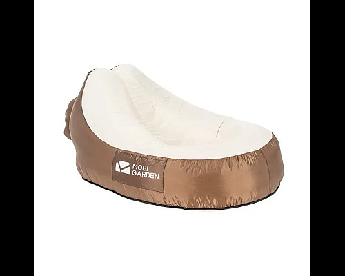 Диван надувний (ламзак) Mobi Garden NX20663017, 125 х 88,5 х 35 см - бежево-коричневий