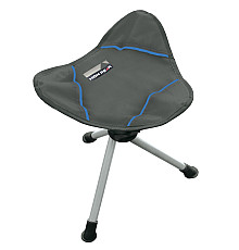 Стілець розкладний High Peak Tarifa Dark 44143, 33 х 33 х 45 см - сіро-синій