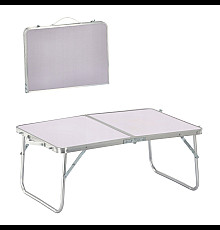 Стіл туристичний складаний Chomik Garden Line HOLMEN 60 x 40 x 26,5 см - білий