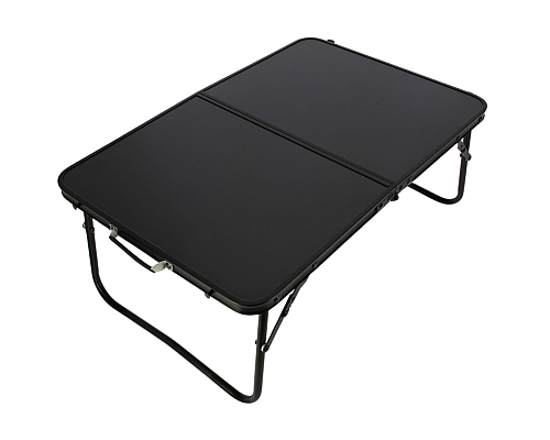 Стіл туристичний Chomik Garden Line HOLMEN 60 x 40 x 26,5 см - чорний