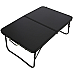 Стіл туристичний Chomik Garden Line HOLMEN 60 x 40 x 26,5 см - чорний
